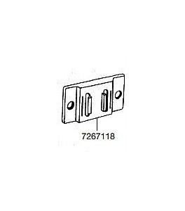 7267118 Mounting plate para 100550, 1104