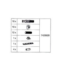 7428928 Accesorios de montaje para 6500/6501/6502