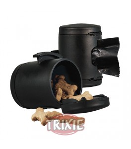 Trixie Caja Multiusos Flexi VARIO, 7 × ø 5 cm, Negro