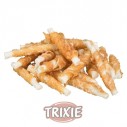 Trixie Mini rollitos Masticable de pollo con Denta Fun Pack 3 Unidades