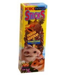 Kiki Sticks para Hamsters Frutas Exóticas