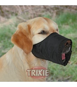 Trixie Bozal para perros, nylon, Negro