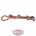 Trixie Cuerda juego, algodón, multicol., doble, 500g/60cm