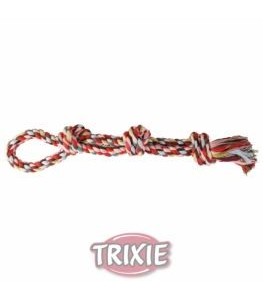 Trixie Cuerda juego, algodón, multicol., doble, 500g/60cm