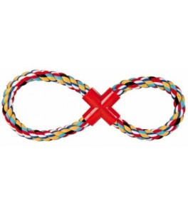 Trixie Cuerda en 8 de algodón multicolor