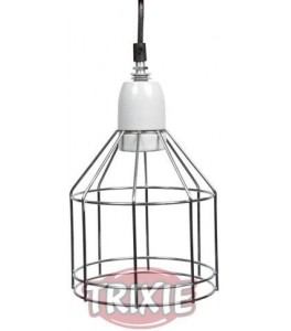 Trixie Portalámparas Cerámico con Barras Protectoras