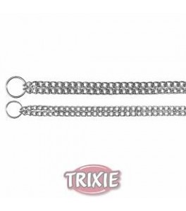 Trixie Collar estrangulador doble de acero