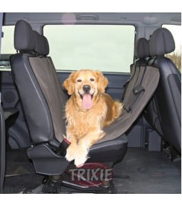 Trixie Funda Asiento coche negro-marron