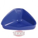 Trixie Bandeja esquina roedores, plástico, 16x7x12/12 cm