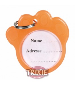 Placa identificativa, Forma huella, Fluorescente