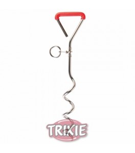 Piqueta enganche al suelo, zincada, 40cm,ø 9mm