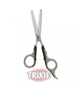 Trixie Tijeras de carda, doble cara, 18 cm