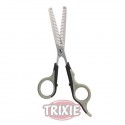 Trixie Tijeras de carda, doble cara, 18 cm
