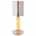 Trixie Peine, doble cara, fino y grueso, 17 cm