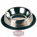 Trixie Comedero gatos acero Inox., 0.2 l, ø 11 cm