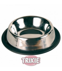 Trixie Comedero gatos acero Inox., 0.2 l, ø 11 cm