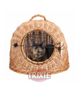 Transportín mimbre gatos/perros