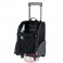 Trolley Mochilla perro, nylon, 36×50×27cm, neg./gr