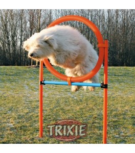 Trixie Anillo salto Agility, 115×ø 3cm, ø 65 cm, az./nar.