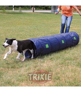 Trixie Túnel Agility,nylon,Azul osc.,ø 40 cm,2.00 m,Azul