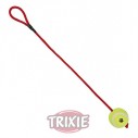 Trixie Pelota tenis con cuerda, ø 6.5 cm,50 cm