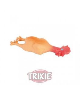 Trixie Pollo, látex, 23 cm, c/sonido