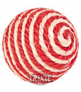 Trixie Pelota de cuerda sisal, con Catnip ø 6 cm