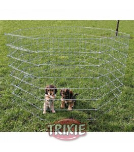 Trixie Cerramiento cachorros galvaniz, 8 paneles 61x91cm