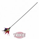 Trixie Vara de juego, con plumero, 50 cm