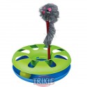 Trixie Círculo de Juego, Pelota-muelle, Ratón, ø 24x29cm
