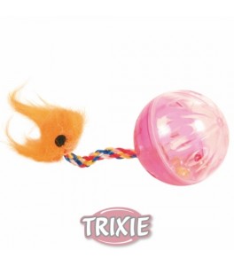 Trixie 2 Pelotas sonajero, plástico, ø4.5cm