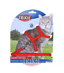 Trixie Set gatos, reflectante, nylon
