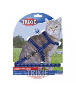 Trixie Set gatos, reflectante, nylon