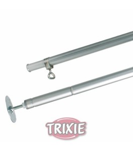 Trixie Set poste sujeción telescópico, 1.28-3.20 m
