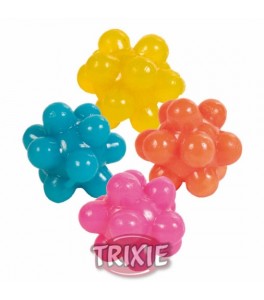 Trixie 4 Pelotas caucho, multiformas ø 3.5 cm, multicolor