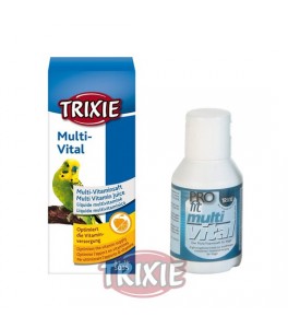 Trixie Multivitaminas pájaros líquido, gotero, 50 ml