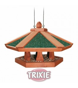 Trixie Comedero pájaros Natura, ø 42×24 cm, madera pino