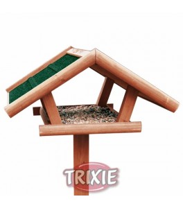 Trixie Comedero pájaros Natura, 46×22×44 cm,1.15 m. con pie