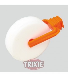 Trixie 2 Ruedas de Sal con Gancho Plástico, 54 g.