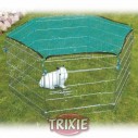 Trixie Recinto malla galvaniz., 6paneles, c/red, 60x63cm