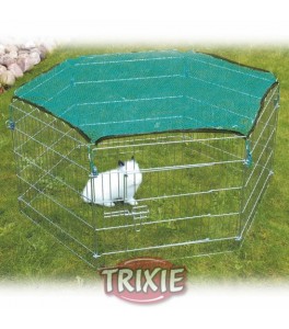 Trixie Recinto malla galvaniz., 6paneles, c/red, 60x63cm