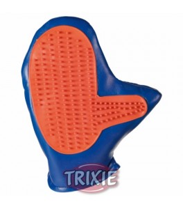 Trixie Guante goma masaje, saca el pelo muerto, 11x21 cm