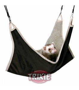 Trixie Hamaca Hurones, 45×45 cm, Marrón-Beige