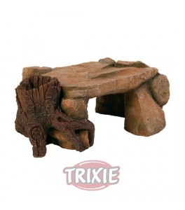 Trixie Roca altiplano con pié de tronco, 25 cm