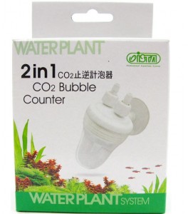 Ista 2 en 1 contador de burbujas de CO2 + válvula