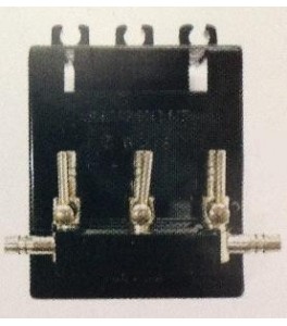 Ista llave metalica 1x3 salidas CO2
