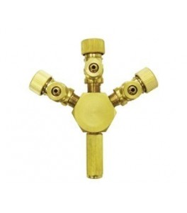 Ista Controlador metálico de 3 salidas CO2