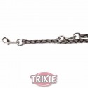 Trixie Ramal Cavo Reflect talla L/XL de color Gris-Negro para perro