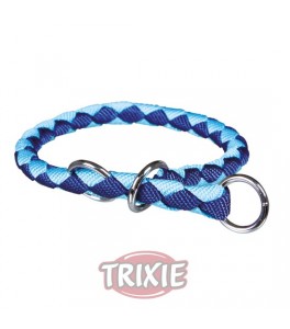 Trixie Estrangulador Cavo talla S-M de color Azul claro/azul para perro