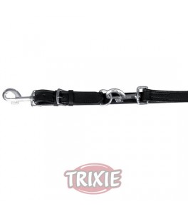 Trixie Ramal Actives brida en piel talla M-L de color negro para perro